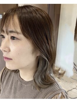 ブランシェ 春日井店(BRANCHE)の写真/【白髪をおしゃれに】白髪だから、、、とあきらめていませんか？大人女性のお悩みもカラーで魅せる！！
