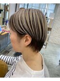 ショートヘアスタイル【箕面/船場】