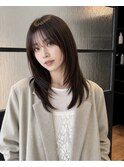 【IA 高垣】大人ミディアムレイヤー/暗髪ツヤツヤ