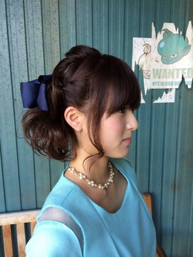 アンスリープ(ansleep) ねじり編みパーティヘア