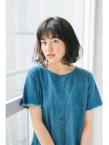 レイヤーカット/デザインカラー/ウェットヘア/オリーブベージュ