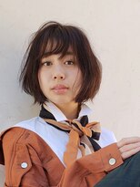 エムスラッシュ 新百合ヶ丘(M.SLASH) 【M.SLASH】フェミニンゆるゆれボブ/ナチュラルカラー