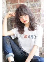 オーブ ヘアー ブランコ 久米川店(AUBE HAIR Blanco)&nbsp;セクシーでおしゃれ感漂うふんわりパーマ♪
