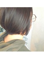 ヴァンカウンシル 伊那(VAN COUNCIL) マットアッシュな前下がりボブ☆