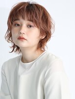 トニーアンドガイ 広尾店(TONI & GUY)&nbsp;ショートウルフ×オレンジベージュ