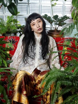 リブロ 三軒茶屋(LIBRO) ヒッピー×黒髪ロング