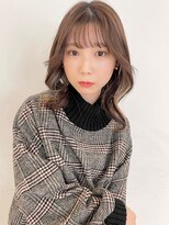 クレビアテン(CreBiA ten_) 似合わせスタイル◇透明感カラーでゆるふわミディアムロング
