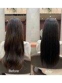 髪質改善カラー
