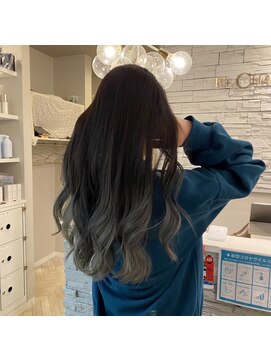 リシャール(R’E CHALE) シルバーアッシュ×グラデーション