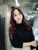 スラップス(SLAPS.)&nbsp;カシスピンク×セミロング