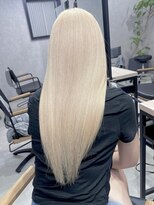 ロウル 渋谷(LOWRL)&nbsp;ブロンドロング/ダブルカラー/ケアブリーチ