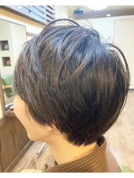 ピース オブ ヘアー Piece of Hair ミディアムマッシュ