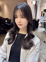 ロンド エスポワール 錦糸町(Lond espoir) ◯シアーカラーセミディカール姫カットシースルーバング