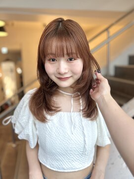 アオ(ao.) 盛れるlayerstyle/レイヤーカット/ダブルカラー/学割/学割U24