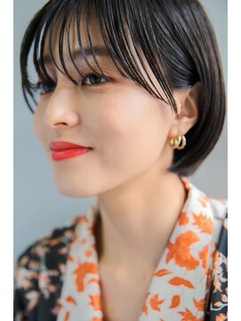 ルス 立川(LUZ) 【LUZ立川】アッシュブラック+ステップボーンカット★New Open