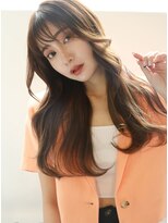 シャルムバイルーチェココ(CHARME by Lu'ce coco) くびれシースルーバング