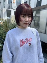 スクレ(s:;cre)&nbsp;【ブリーチなしカシスレッド】