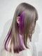 リムヘア(rim hair)の写真/《防府駅8分/駐車場有》透明感カラーも個性派デザインカラーも幅広くお任せください◎