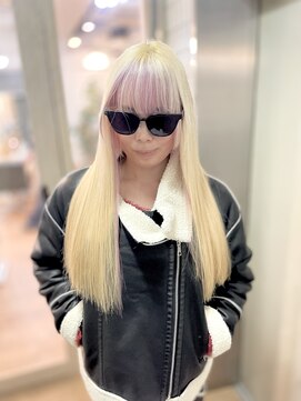 ハビット (habitt) デザイン×ピンク×ブロンド