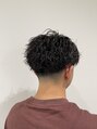 ラックスビー ユナイテッド 神戸三宮いくたロード店(LUXBE UNITED)&nbsp;・men's cut・twist spiral perm