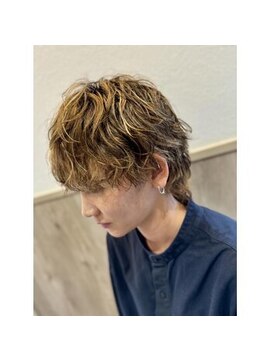 ジールステージ ツー(ZEAL STAGE-2) マッシュウルフ×ハイライト×ニュアンスパーマ