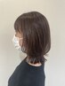 【COTAトリートメント付】オーガニックヘアカラー＋女性目線のデザインカット
