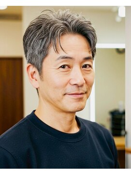 クート オム 南浦和(ku-to homme) 南浦和/メンズカット/メンズショート/ハイライト/白髪ぼかし