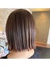 驚きのツヤ感♪髪質改善カラー