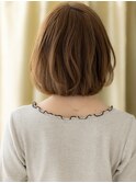 大人フェミニン前下がりAライン丸みボブTc3大宮20代30代40代