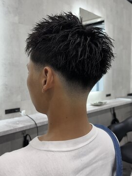 ラベル 渋谷(LAVEL) スパイキーショート/メンズパーマ/ピンパーマ/メンズカット