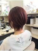 40代伸ばしかけショート