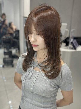 ユーフォリア 池袋東口駅前店(Euphoria) 大人レイヤー ワンカール 艶髪 シースルーバング 20代30代