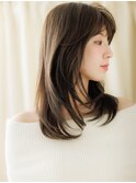 オリーブグレージュハイレイヤーカットTd2戸田公園20代30代40代