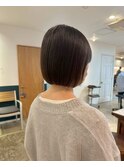 千葉駅/着物ヘア/大人ガーリー/ダークアッシュ/似合わせカット