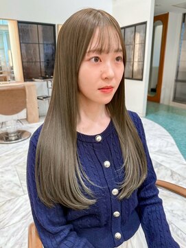 アテナ(ATENA) 直樹/髪質改善トリートメント/オリーブグレージュ/ブリーチ無し