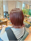 2月　ワインレッドカラー　