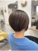 楽ちんショートボブ
