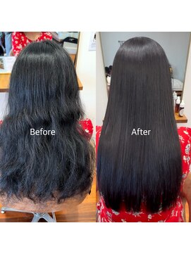 ジーナ 吉祥寺(Zina) 地下風ナチュラル縮毛矯正