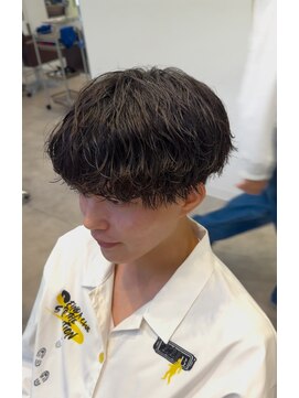 オーシャントーキョー 仙台(OCEAN TOKYO) 波巻きツイストスパイラルツーブロック刈り上げメンズパーマ