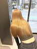 【Livna限定ケアブリーチ】カット+ブリーチ+カラー+マイクロバブル付き