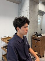 STYLE MEN【スタイルメンズ】メンズカット/メンズパーマ/眉毛カット/藤沢 STYLE MEN メンズカット スパイキーショート ダウンバング