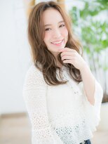 ネル 仙台(Nelu)&nbsp;仙台/髪質改善/ヘーゼルベージュ!大人バタフライカットf