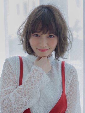 バイオレット 表参道店(Violet) 【若井】小顔シフォンボブ