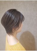 アッシュグレージュショートヘア【～桜の開花宣言～】