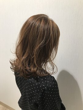 美容室ジャスミン ほつれレイヤー×ピンクアッシュ