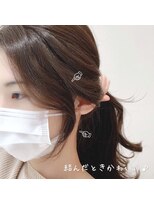 ビューティーコネクション ギンザ ヘアーサロン(Beauty Connection Ginza Hair salon) 【清水style】ことりベージュで無造作毛先パーマ似合わせカット