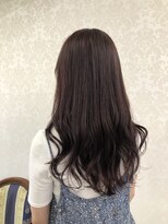ビューティーサロン コマ(koma)&nbsp;ツヤ感◎ダークカシスピンク×ロングヘア