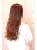 【ONE HAIR】ピンクベージュ☆セミウェットウェーブ