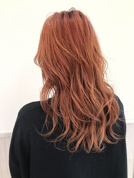 ユミリーバイルコル(umily by RuCOR.) Wカラー　エギョモリオレンジヘアー