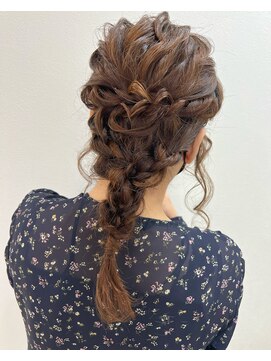 アールモンドヘア新世界 【北見】#ヘアアレンジ#ヘアセット#およばれヘア#浴衣ヘア